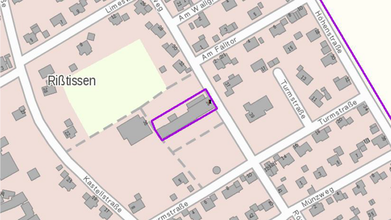 Geplantes Ausbaugebiet Stadt Ehingen, Ortsteil Rißtissen Geplantes Ausbaugebiet Stadt Ehingen, Ortsteil Rißtissen