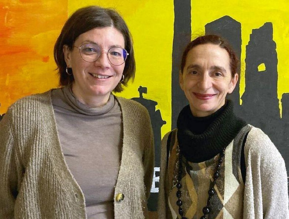 von links: Marianna Merkle und Eva Newman Marianna Merkle und Eva Newman